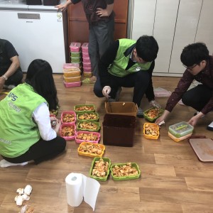 재능기부성인봉사, 국민연금공단 공주부여지사- 밑반찬 서비스 봉사활동 이미지