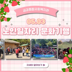 노인 일자리 및 사회활동 &lt;문화기행&gt; 이미지